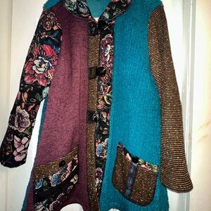 Colorful Patchwork Women's Jacket
